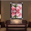 Pretty Pink Rose With Reflection Diamond Painting Kits UK AF9336