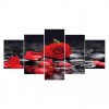 Large Multi Panel Rose Pattern 5D DIY Mosaic Diamond Painting Kits UK QB9007