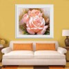 Beautiful Watercolor Pink Rose Diamond Painting Kits UK AF9305