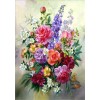 2019 New Hot Sale Entry Level Colorful Diy 5d Embroidery Kits Flower UK VM3622