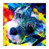2019 Special Modern Art Colorful Cute Dog 5d Diy Diamond Painting Kits UK VM7905