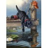 2019 Oil Painting Style Cute Dog Pattern 5d Diy Diamond Painting Kits UK VM09612