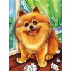 2019 New Oil Painting Style Pet Dog Diy 5d Full Diamond Painting Kits UK QB5463