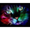 New Full Drill 5D DIY Diamond Painting Color Cat Cross Stitch Art VM92165