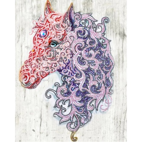 Half Drill Unicorn Diamond Painting Kits HD90028