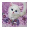 New Arrival Cute Cat 5d Diy Cross Stitch Diamond Painting Kits UK QB7009