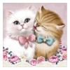 New Arrival Cute Cat 5d Diy Cross Stitch Diamond Painting Kits UK QB7010
