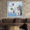 Popular Watercolor Cat 5d Diy Cross Stitch Diamond Painting Kits UK QB7092