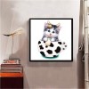 Hot Sale Special  Cat In Teacup Diy 5d Crystal Diamond Painting Kits Uk VM0015
