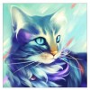 2019 Dream Colorful Cat 5d Diy  Cross Stitch Diamond Painting UK Kits VM0055