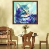 2019 Dream Colorful Cat 5d Diy  Cross Stitch Diamond Painting UK Kits VM0055