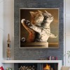 New Arrival Hot Sale Funny Cats Lovers Titanic 5d Diy UK Diamond Painting Cross Stitch Kits VM0090