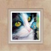 2019 Oil Painting Style Cat Pattern 5d Diy Crystal Painting Kits UK VM7321
