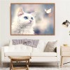 New Arrival Hot Sale Rhinestone Pet Cat 5d Diy Diamond Painting Kits UK VM8672