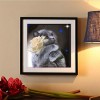 2019 Hot Sale Grey Cat Flower Diy 5d Cross Stitch Diamond Painting Kits UK VM0031