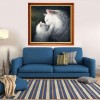 Popular Oil Painting Style Cat 5d Diy Cross Stitch Diamond Painting Kits UK QB7079