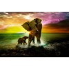 2019 New Dream Seaside Elephant 5d Diy Diamond Painting Kits UK VM9066