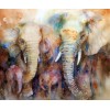 Special Elephant Family Full Drill 5D Diy Diamond Painting Kits VM92327