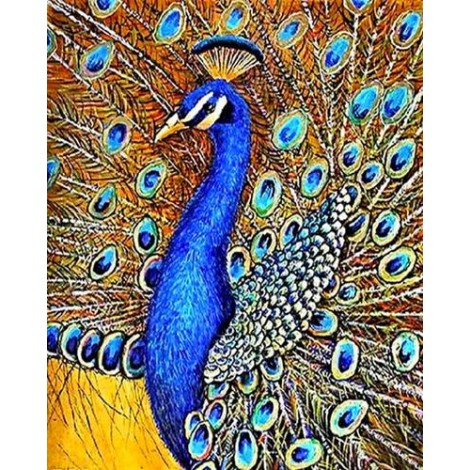 2019 Special Embroidery Animal Peacock 5d DIY Diamond Painting Kits UK VM9000