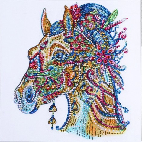 Half Drill Horse Diamond Painting Kits HD90075