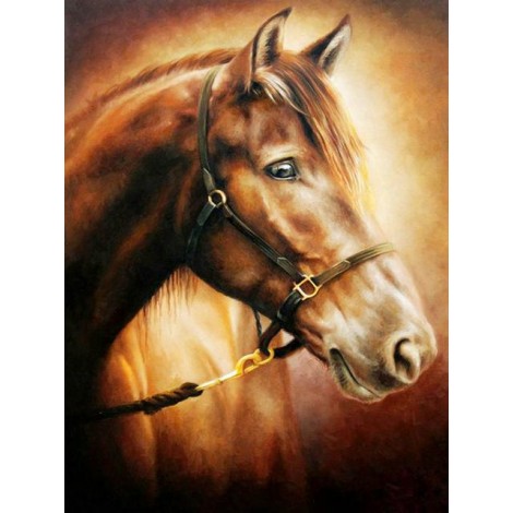 2019 New Hot Sale Horse Pattern Diamond Painting Cross Stitch Kits UK VM20007