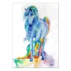 Modern Art Styles Lovely Blue Horse Diamond Painting Kits UK AF9191