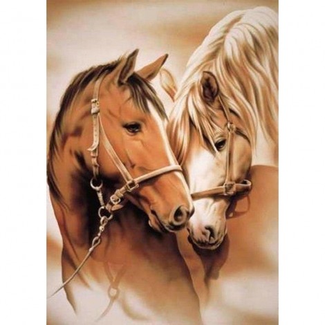 New DIY Diamond Painting Diamond Embroidery Animal Horse VM92106