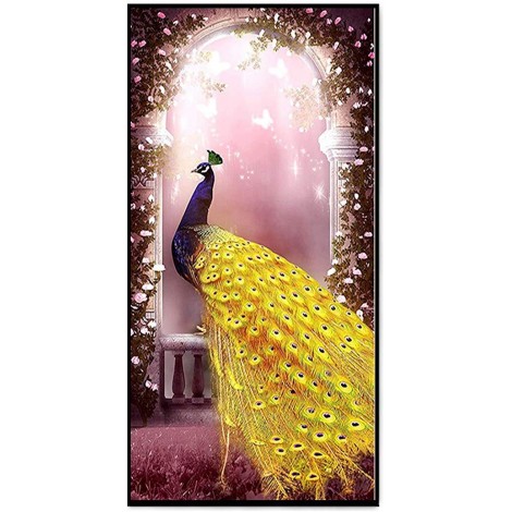 Peacock 5d Diy Diamond Painting Kits UK KN80056