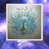 Half Drill Peacock Diamond Painting Kits HD90107