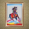 Cheap Modern Art Styles Colorful Horse Diamond Painting Kits UK  AF9182