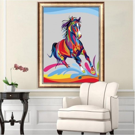 Cheap Oil Painting Styles Horse Diamond Painting Kits UK AF9161