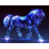 Fluorescent Horse Full Drill 5D DIY Diamond Painting Kits UK VM90981