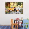Warm and Sweet Forest Horse Diamond Painting Kits UK AF9180