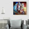Cheap Oil Painting Styles Colorful Horse Diamond Painting Kits UK AF9172