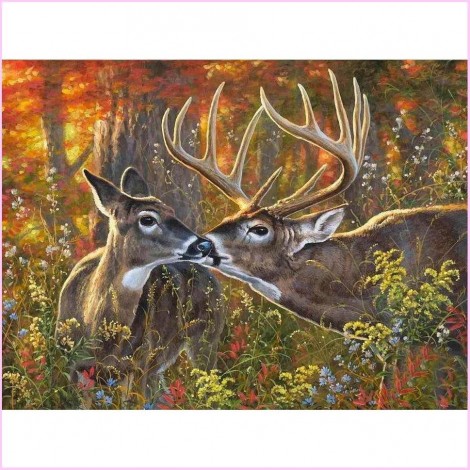 Animal Deer 5d Diy Diamond Painting Kits UK KN80127