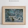 2019 Winter Dream Forest Deer Pattern 5d Diy Diamond Painting Kits UK VM8104