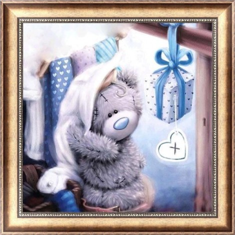 2019 Cheap Popular Cute Bear 5d Diy Diamond Painting Kits UK VM7217