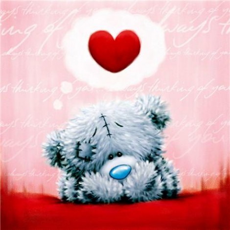 New Hot Sale Cute Teddy Bear Diamond Painting Cross Stitch Kits UK VM20024