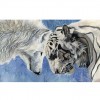 2019 Oil Painting Style Wolf Pattern 5d Diy Cross Stitch Diamond Painting Kits UK QB6577