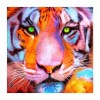 Dream Animal Tiger 5d Cross Stitch Diy Painting By Crystal Kits UK QB5092