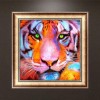 Dream Animal Tiger 5d Cross Stitch Diy Painting By Crystal Kits UK QB5092