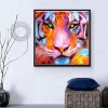 Dream Animal Tiger 5d Cross Stitch Diy Painting By Crystal Kits UK QB5092