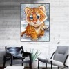 2019 Cheap Cute Tiger Animal Picture 5d Diy Diamond Painting Kits UK VM8272