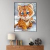 2019 Cheap Cute Tiger Animal Picture 5d Diy Diamond Painting Kits UK VM8272
