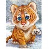 2019 Cheap Cute Tiger Animal Picture 5d Diy Diamond Painting Kits UK VM8272
