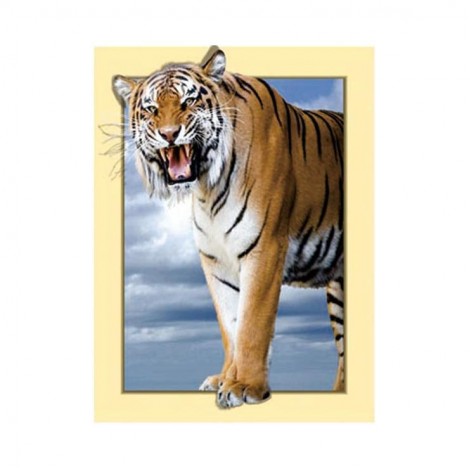 2019 New Hot Sale Tiger 5d Diy Diamond Painting Kits UK QB5071