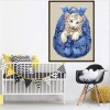 Diamond Line 2019 Cheap Cute Tiger In Bag 5d Diy Diamond Painting Kits UK VM9009