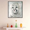 New Hot Sale Cute Tiger 5d Cross Stitch Diy Painting By Crystal Kits 
