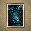 2019 Special Animal Tiger Picture 5d Diy Cross Stitch Full Diamond Painting Kits UK QB5056