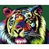 Hot Sale Special Colorful Tiger 5d Diy Diamond Painting Kits UK VM4187